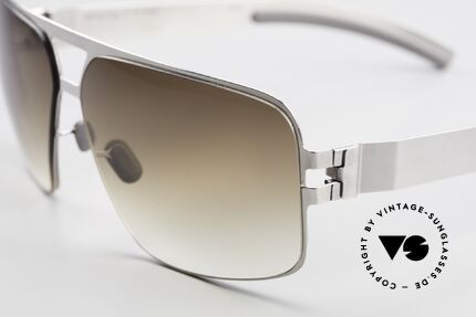 Mykita Tyrone Vintage Mykita Brille von 2011, innovativ flexible Metallfassung: eine Größe passt allen, Passend für Herren