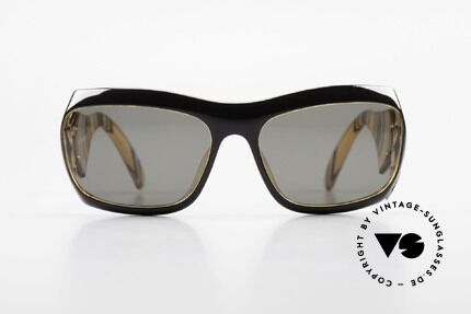 Paloma Picasso 3700 Designer Damen Sonnenbrille, spektakuläre Form mit temperamentvollen Muster, Passend für Damen