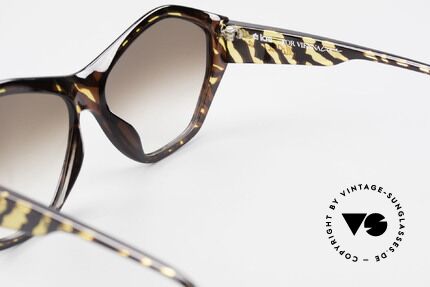 Paloma Picasso 1463 90er Optyl Sonnenbrille Damen, Keine Reproduktion, sondern ein stolzes Original!, Passend für Damen