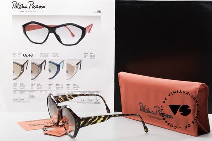 Paloma Picasso 1463 90er Optyl Sonnenbrille Damen, Größe: medium, Passend für Damen