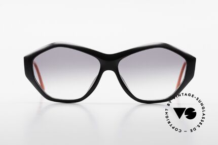Paloma Picasso 1463 Damen Sonnenbrille 90er Optyl, spektakuläre Form mit temperamentvollen Farben, Passend für Damen