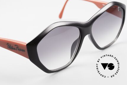 Paloma Picasso 1463 Damen Sonnenbrille 90er Optyl, das Etui kann auch als Geldbörse benutzt werden, Passend für Damen
