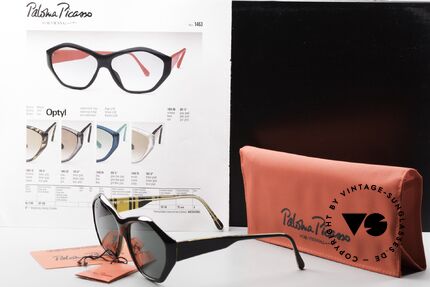 Paloma Picasso 1463 90er Damen Sonnenbrille Optyl, Größe: medium, Passend für Damen