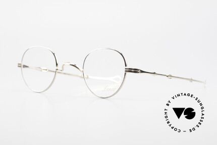 Lunor I 15 Telescopic Ausziehbare Brillenbügel, Brillendesign in Anlehnung an frühere Jahrhunderte, Passend für Herren und Damen