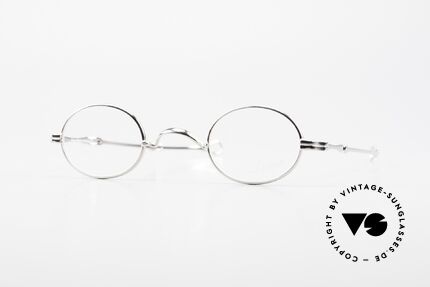 Lunor I 04 Telescopic Ovale XS Brille Platin Plated Details