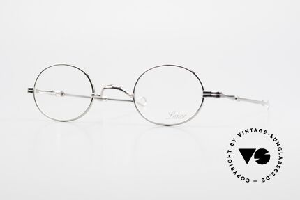 Lunor I 10 Telescopic Ovale Teleskop Brille Vintage, LUNOR = französisch für "Lunette d’Or" (Goldbrille), Passend für Herren und Damen