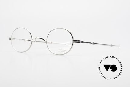 Lunor I 10 Telescopic Ovale Teleskop Brille Vintage, Brillendesign in Anlehnung an frühere Jahrhunderte, Passend für Herren und Damen