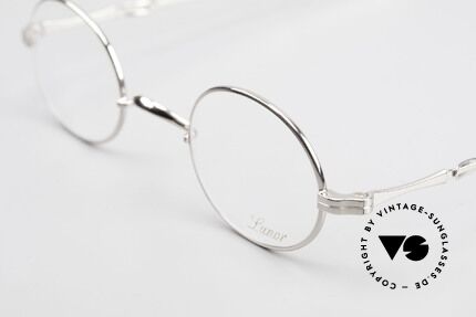 Lunor I 10 Telescopic Ovale Teleskop Brille Vintage, bekannt für den W-Steg und die schlichten Formen, Passend für Herren und Damen