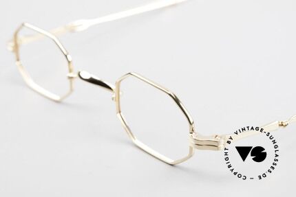 Lunor I 01 Telescopic Ausziehbare Achteckige Brille, bekannt für den W-Steg und die schlichten Formen, Passend für Herren und Damen