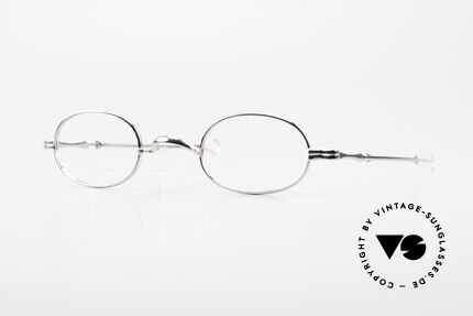 Lunor - Telescopic Ausziehbare Ovale Fassung, LUNOR = französisch für "Lunette d’Or" (Goldbrille), Passend für Herren und Damen