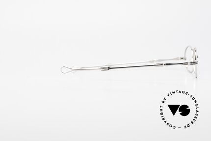 Lunor - Telescopic Ausziehbare Ovale Fassung, altes, ungetragenes LUNOR Einzelstück von ca. 1996, Passend für Herren und Damen