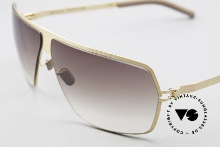 Mykita Rock Vintage No 1 Collection 2009, flexible Metallbrille; innovativ & elegant gleichermaßen, Passend für Herren