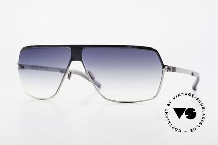 Mykita Rock No1 Designer Sonnenbrille 2009, original VINTAGE Mykita Herren-Sonnenbrille von 2009, Passend für Herren