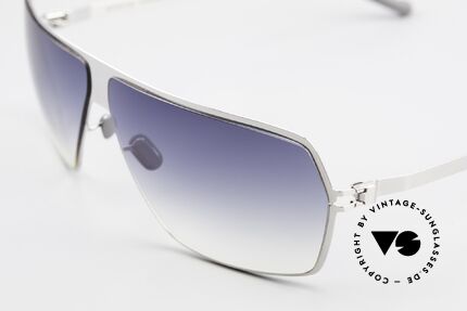 Mykita Rock No1 Designer Sonnenbrille 2009, flexible Metallbrille; innovativ & elegant gleichermaßen, Passend für Herren