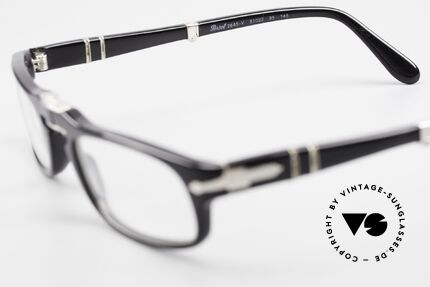 Persol 2645 Folding Lesebrille Faltbrille Unisex, diese Lesebrille kann natürlich beliebig verglast werden, Passend für Herren und Damen