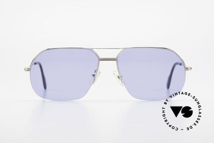Cartier Orsay Halbrand Luxus Sonnenbrille, Modell aus der Cartier 'Semi-Rimless' Collection, Passend für Herren