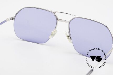 Cartier Orsay Halbrand Luxus Sonnenbrille, neue CR39 Sonnengläser in BLAU (100% UV Schutz), Passend für Herren