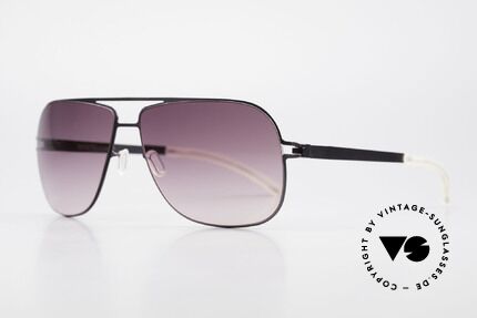 Mykita Rolf Angelina Jolie Mykita Brille, Mod. No.1 Sun Rolf Black, purple-gradient, in Gr. 59/12, Passend für Herren und Damen