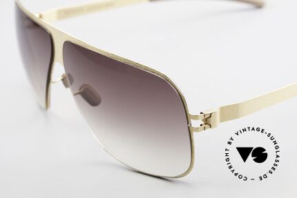 Mykita Hector Vintage Mykita Brille von 2009, flexible Metallbrille; innovativ & elegant gleichermaßen, Passend für Herren
