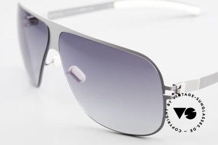 Mykita Hector Aviator Sonnenbrille von 2009, flexible Metallbrille; innovativ & elegant gleichermaßen, Passend für Herren