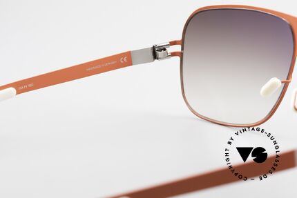 Mykita Hector Herren Aviator Sonnenbrille, getragen von zahlreichen Promis und inzwischen selten, Passend für Herren