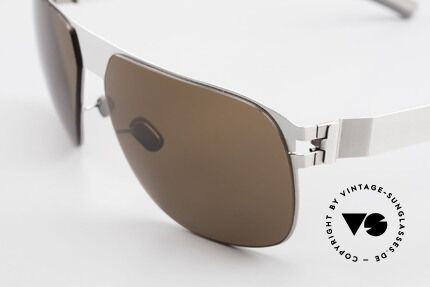 Mykita Tim Vintage Designer Sonnenbrille, innovativ flexible Metallfassung: eine Größe passt allen, Passend für Herren