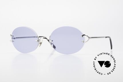Cartier Rimless Giverny Ovale Randlose Luxusbrille Details