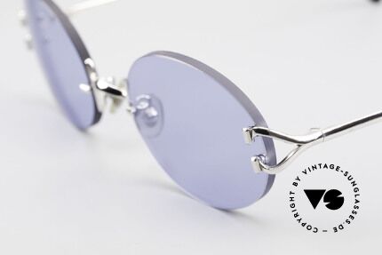 Cartier Rimless Giverny Ovale Randlose Luxusbrille, ein teures ORIGINAL in scheinbar zeitlosem Design, Passend für Herren und Damen Cartier Rimless Giverny Ovale Randlose Luxusbrille, ein teures ORIGINAL in scheinbar zeitlosem Design, Passend für Herren und Damen