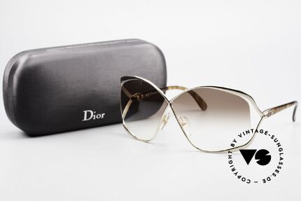 Christian Dior 2056 80er Butterfly Sonnenbrille, Größe: medium, Passend für Damen Christian Dior 2056 80er Butterfly Sonnenbrille, Größe: medium, Passend für Damen