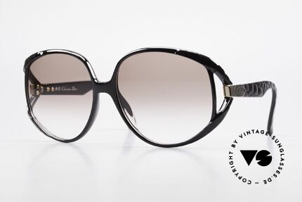 Christian Dior 2320 80er Damen XL Sonnenbrille Details
