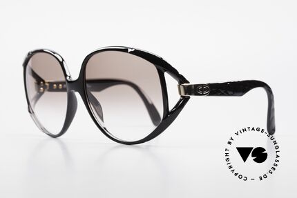 Christian Dior 2320 80er Damen XL Sonnenbrille, dennoch sehr leicht, da genialer Optyl-Kunststoff, Passend für Damen