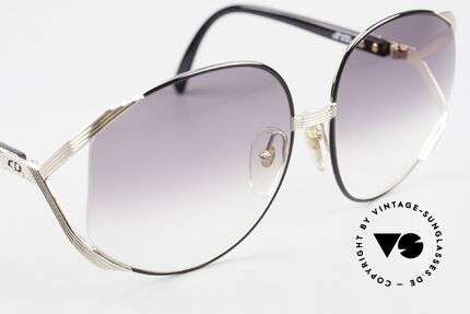 Christian Dior 2250 XL Sonnenbrille 80er Damen, sowie von Rihanna auf dem Cover der 'Man Down' Single, Passend für Damen