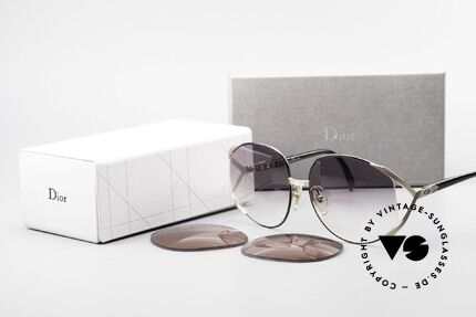 Christian Dior 2250 XL Sonnenbrille 80er Damen, Größe: large, Passend für Damen