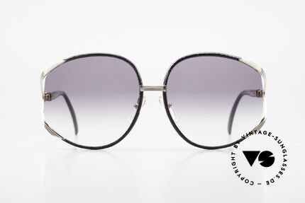 Christian Dior 2250 Rihanna Sonnenbrille Leder, sehr feminines, elegantes Design mit riesigen Gläsern, Passend für Damen