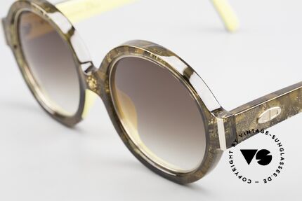 Christian Dior 2446 Runde 80er Sonnenbrille Damen, grandiose Designer-Sonnenbrille und echte Rarität!, Passend für Damen