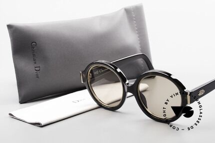 Christian Dior 2446 Runde Damen Sonnenbrille 80er, Größe: medium, Passend für Damen