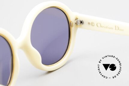 Christian Dior 2446 Runde Damen 80er Sonnenbrille, KEINE Retrosonnenbrille; ein 35 Jahre altes Unikat!, Passend für Damen