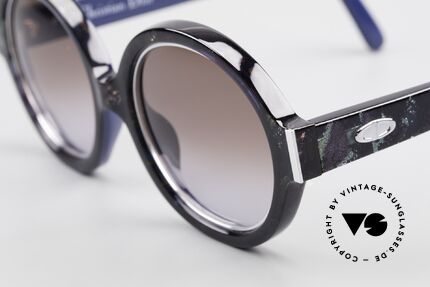 Christian Dior 2446 80er Sonnenbrille Damen Rund, grandiose Designer-Sonnenbrille und echte Rarität!, Passend für Damen