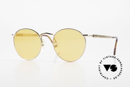 John Lennon - The Dreamer Sehr Kleine Runde Sonnenbrille, vintage Brille der original 'John Lennon Collection', Passend für Herren und Damen