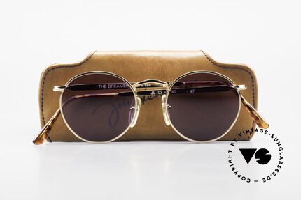 John Lennon - The Dreamer Sehr Kleine Panto Sonnenbrille, ungetragen (wie alle unsere "Hippie-Sonnenbrillen"), Passend für Herren und Damen
