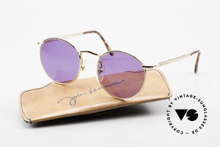 John Lennon - The Dreamer Sehr Kleine Panto Sonnenbrille, 118mm Breite = EINE SEHR KLEINE Fassung; 47mm, Passend für Herren und Damen