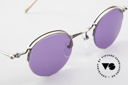 Jean Paul Gaultier 55-7108 Kleine Panto Sonnenbrille 90er, KEINE Retromode; ein ca. 20 Jahre altes Original!, Passend für Herren und Damen