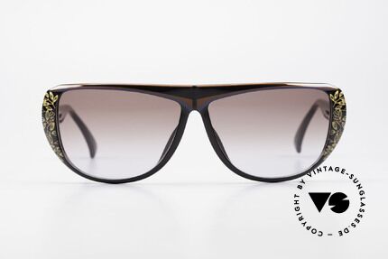 Christian Dior 2421 Damen Sonnenbrille Optyl 80er, zauberhafte Farben und Muster dank Optyl-Material, Passend für Damen