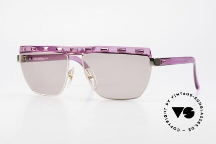 Paloma Picasso 3706 Damen Sonnenbrille Pink Strass Details