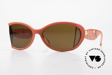 Christian Dior 2439 80s Sonnenbrille Seitenblenden, futuristische Chr. Dior Damensonnenbrille von 1989, Passend für Damen