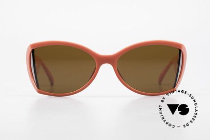 Christian Dior 2439 80s Sonnenbrille Seitenblenden, zauberhafte Farben und Muster dank Optyl-Material, Passend für Damen