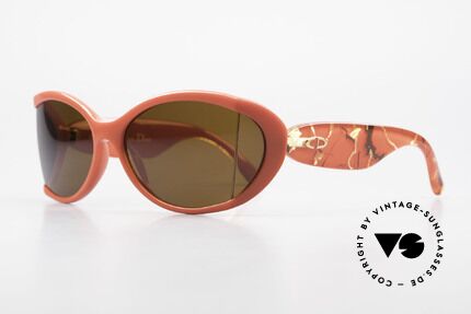 Christian Dior 2439 80s Sonnenbrille Seitenblenden, der Optyl-Kunststoff scheint einfach nicht zu altern, Passend für Damen
