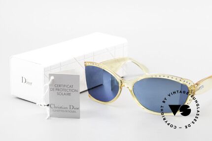 Christian Dior 2439 Strass Sonnenbrille Kristall, Größe: medium, Passend für Damen