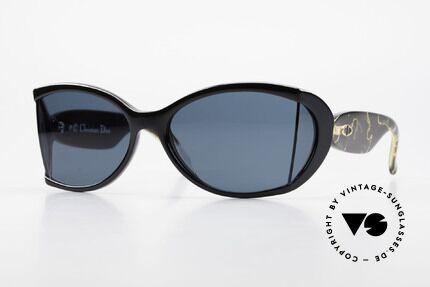 Christian Dior 2439 Rare 80er Brille Seitenscheiben, futuristische Chr. Dior Damensonnenbrille von 1989, Passend für Damen