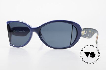 Christian Dior 2439 Rare 80er Damen Sonnenbrille, futuristische Chr. Dior Damensonnenbrille von 1989, Passend für Damen